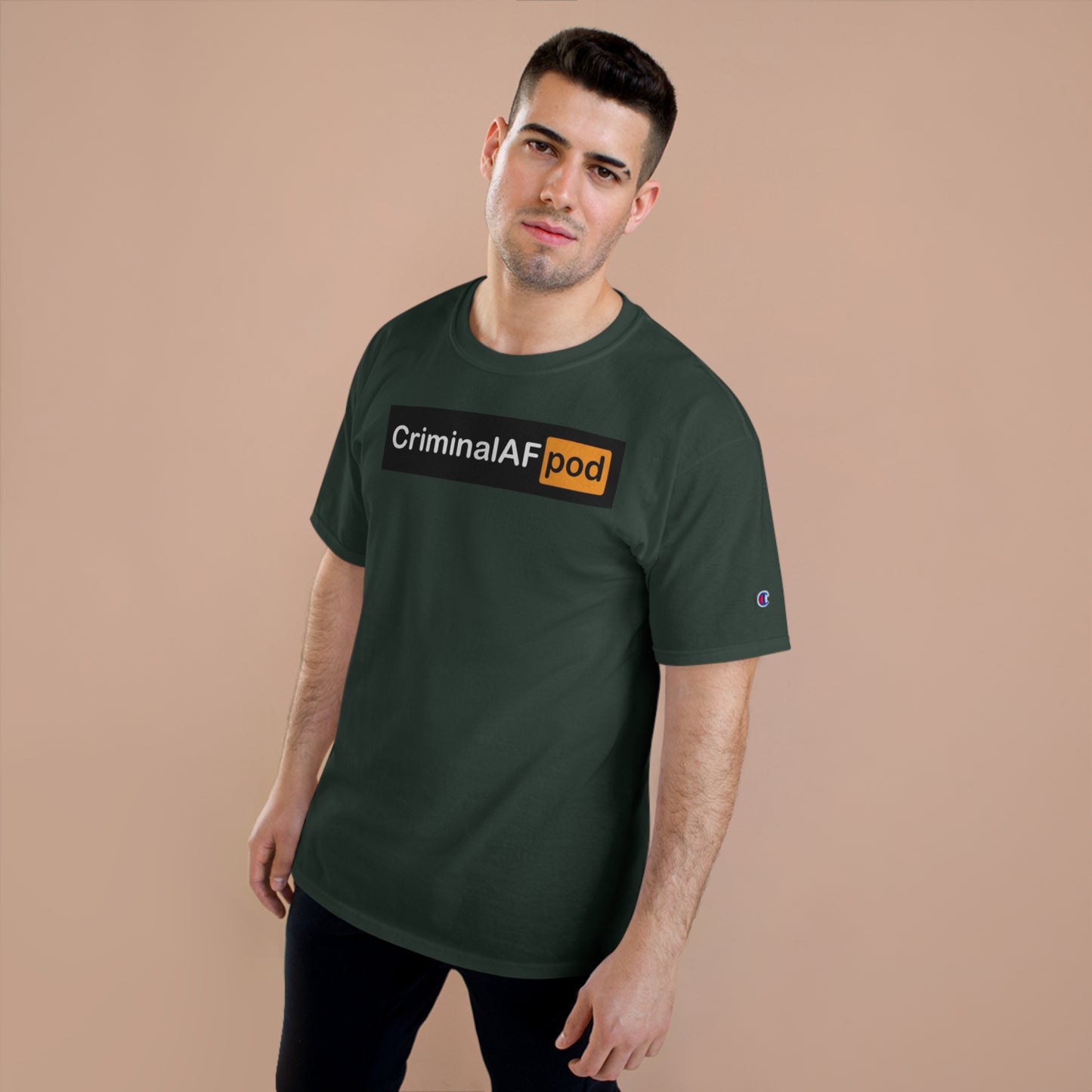 CriminalAF Pod Champion T-Shirt