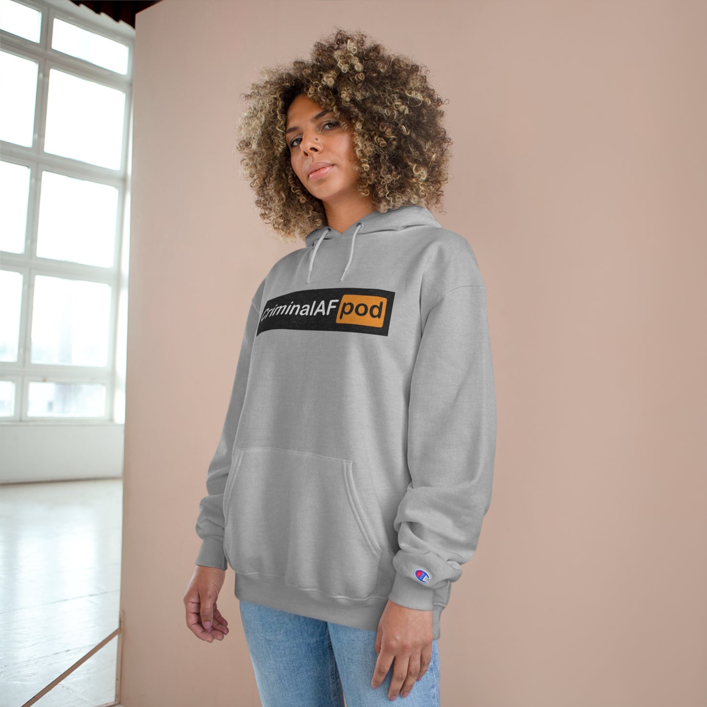 CriminalAF Pod Champion Hoodie - Unisex