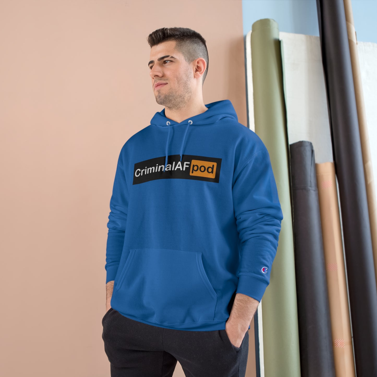 CriminalAF Pod Champion Hoodie - Unisex