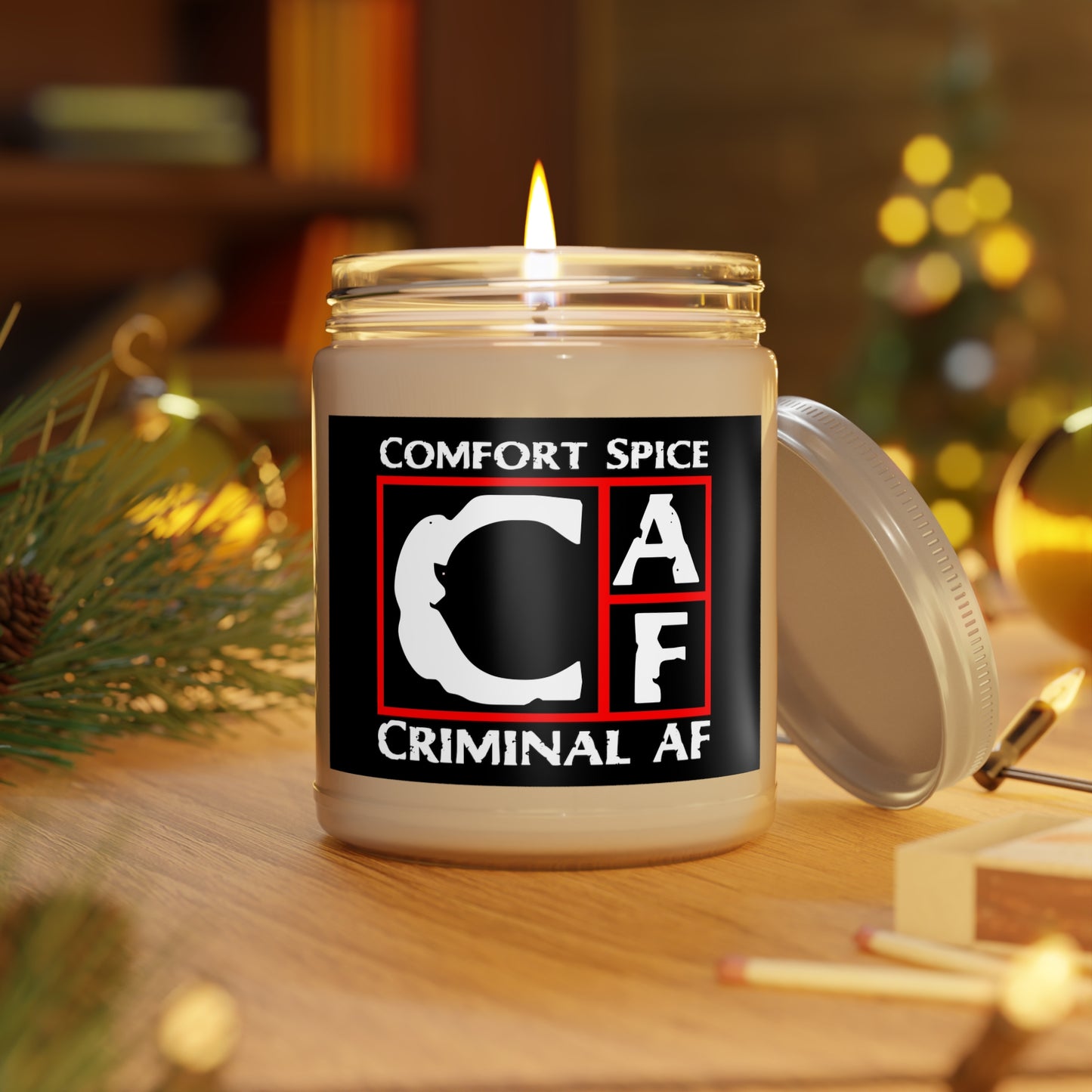 Criminal AF Scented Candles, 9oz