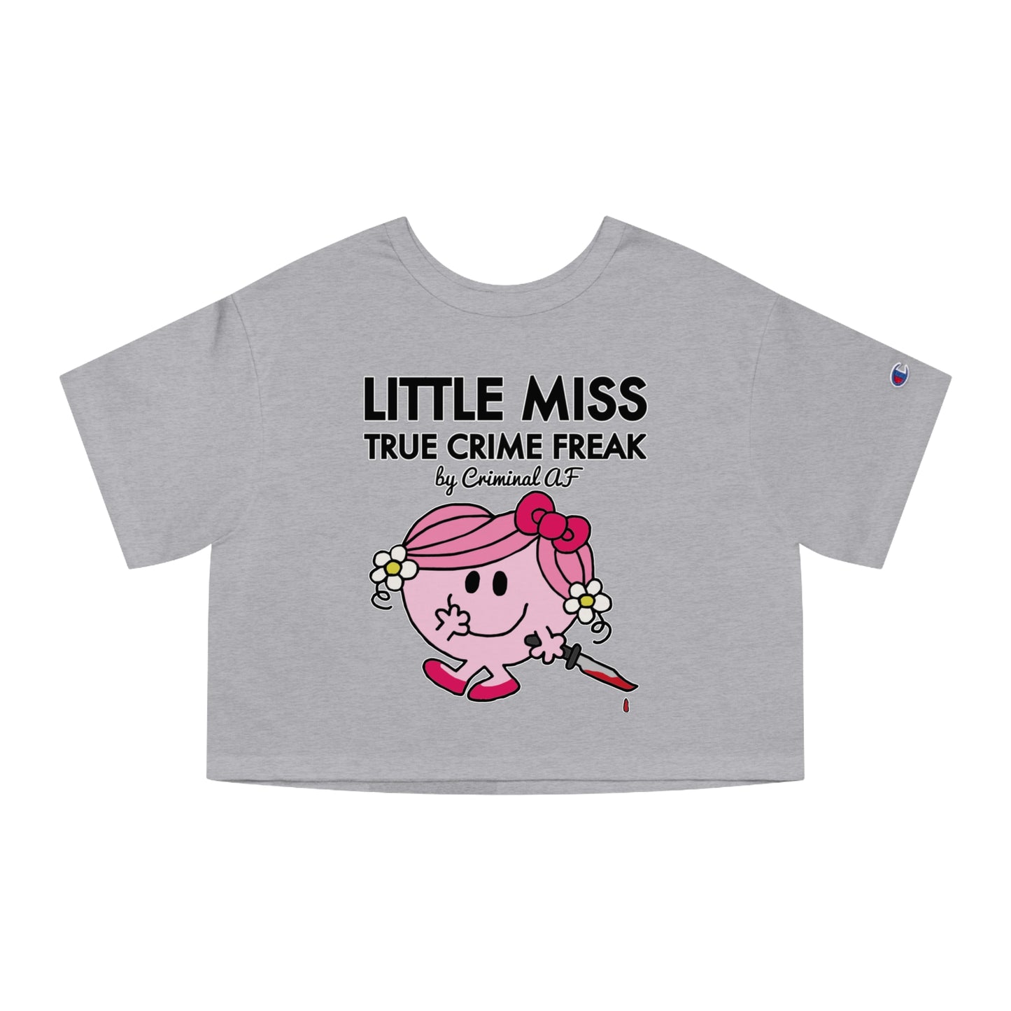 Little Miss Champion Women's Heritage Cropped T-Shirt