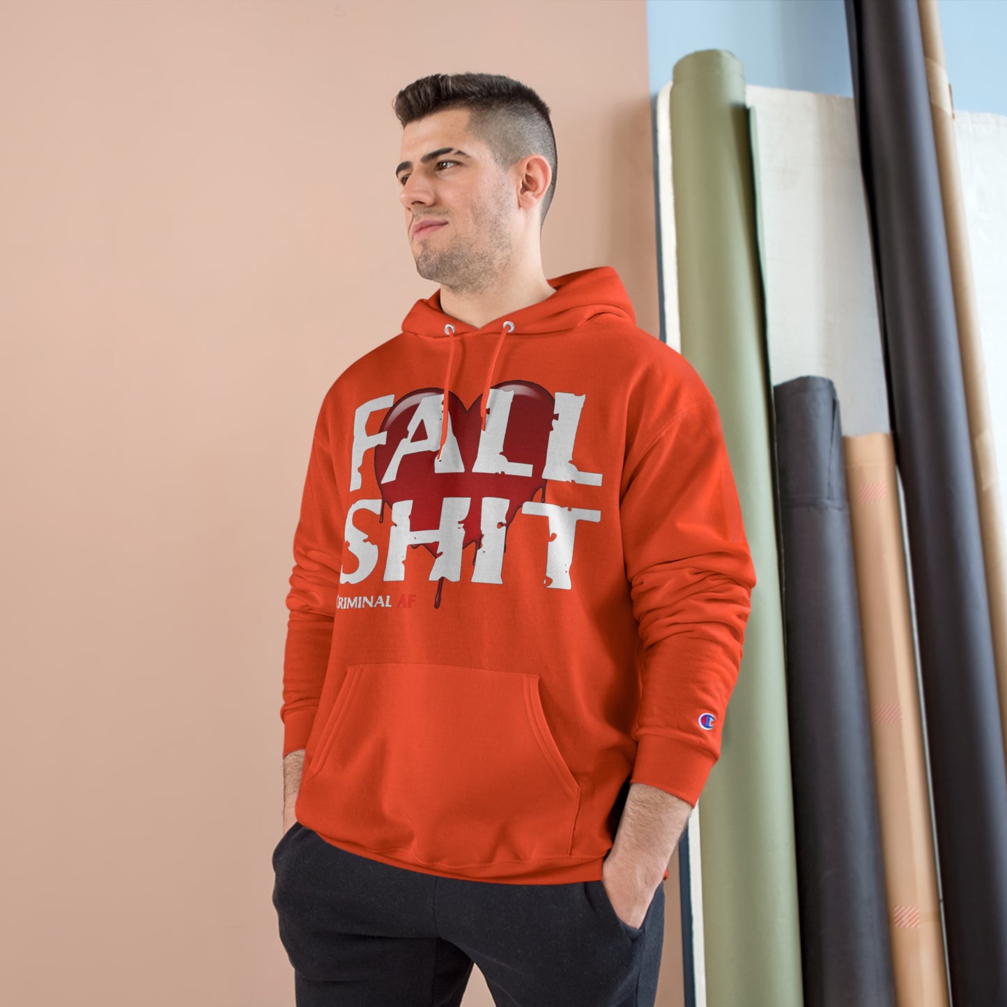 Fall Shit Champion Hoodie