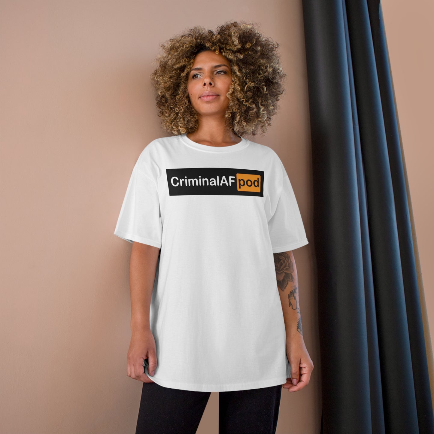 CriminalAF Pod Champion T-Shirt