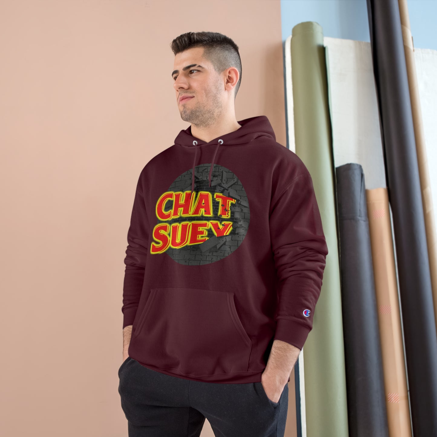 Chat Suey Champion Hoodie