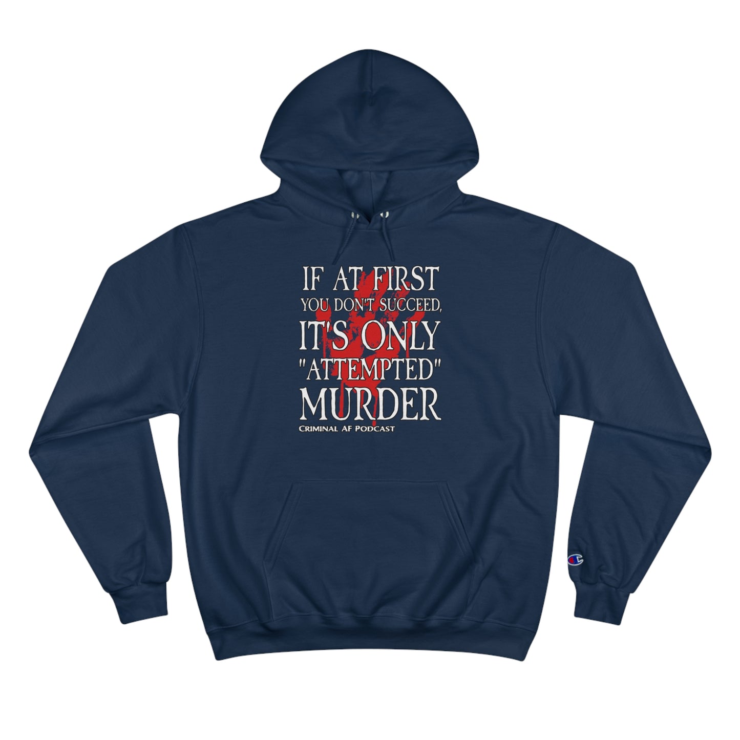 If At First You Don't Succeed Champion Hoodie