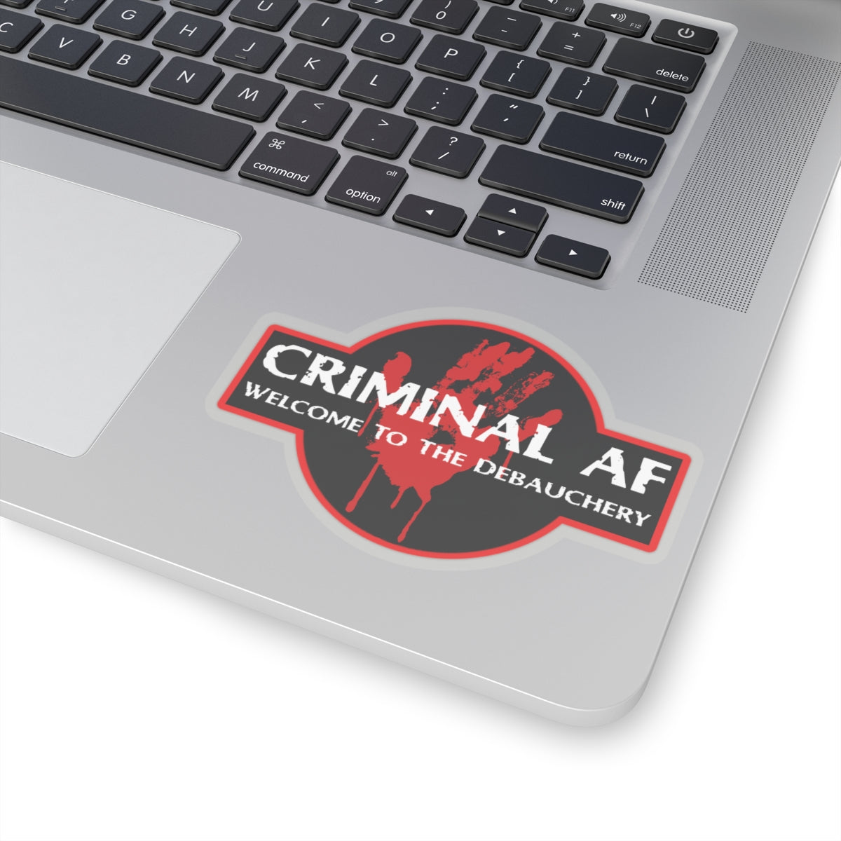 Criminal AF Jurassic Kiss-Cut Stickers