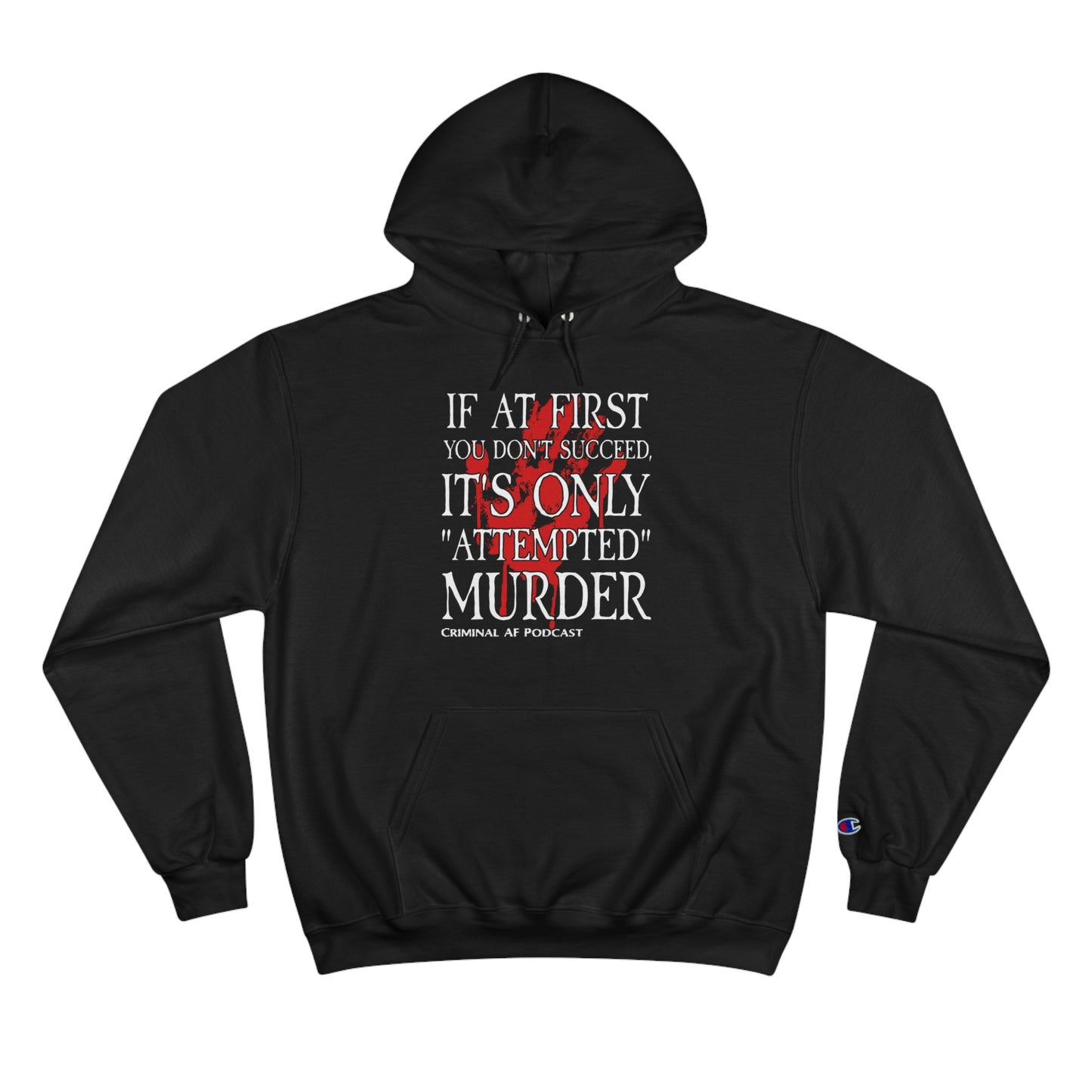 If At First You Don't Succeed Champion Hoodie