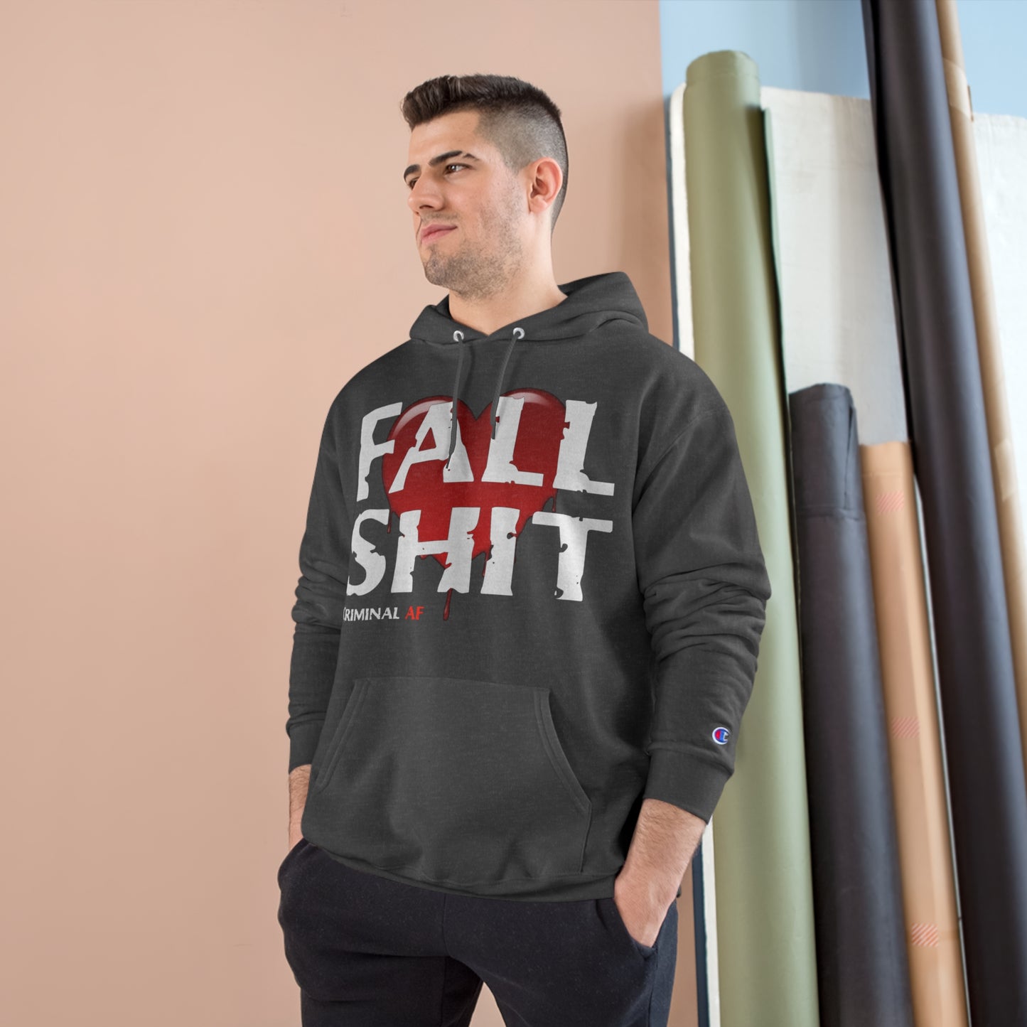 Fall Shit Champion Hoodie