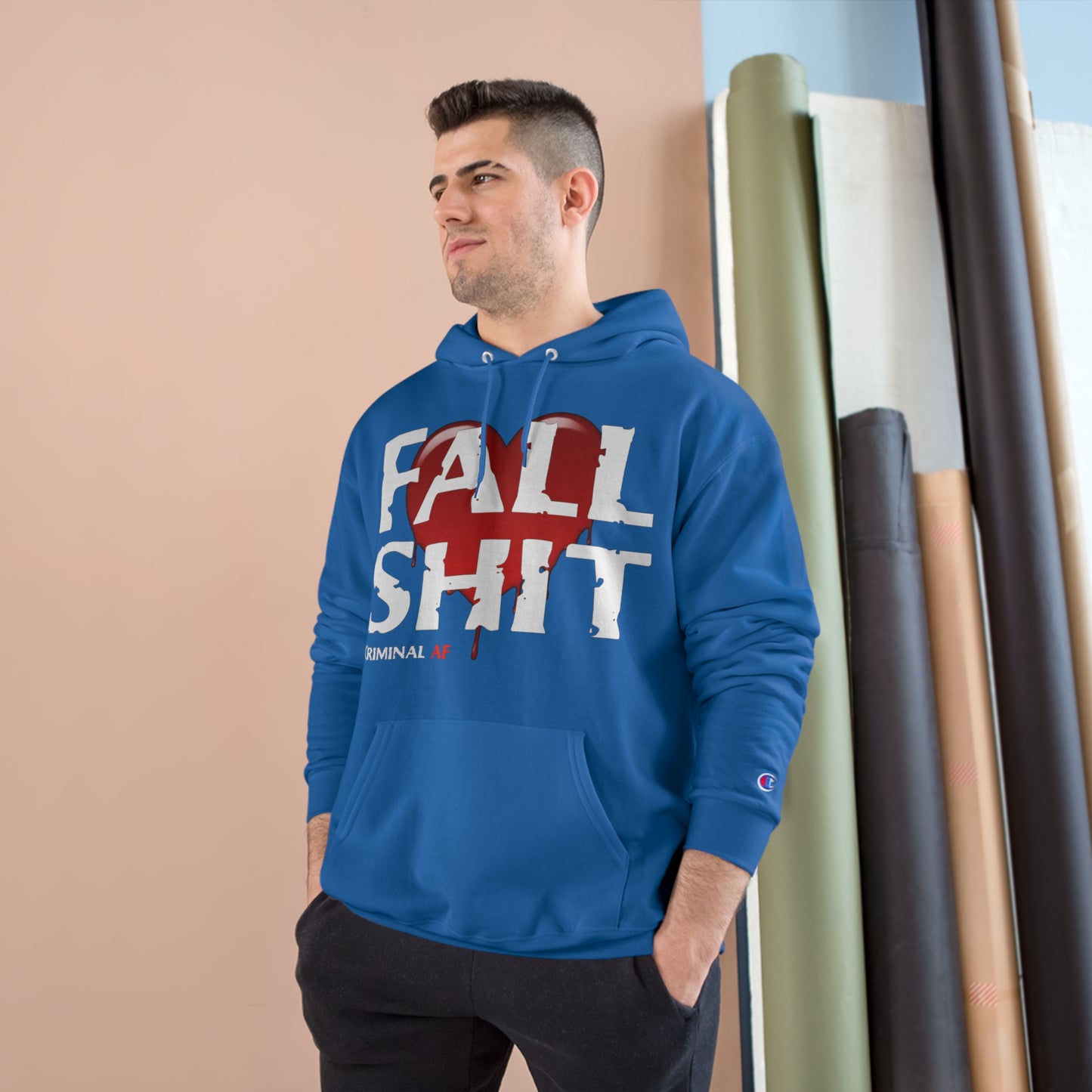 Fall Shit Champion Hoodie