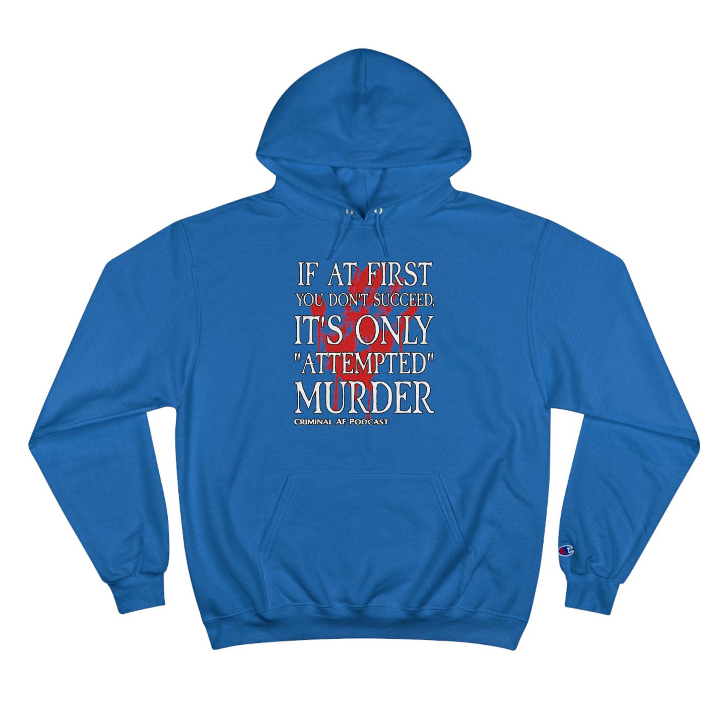 If At First You Don't Succeed Champion Hoodie