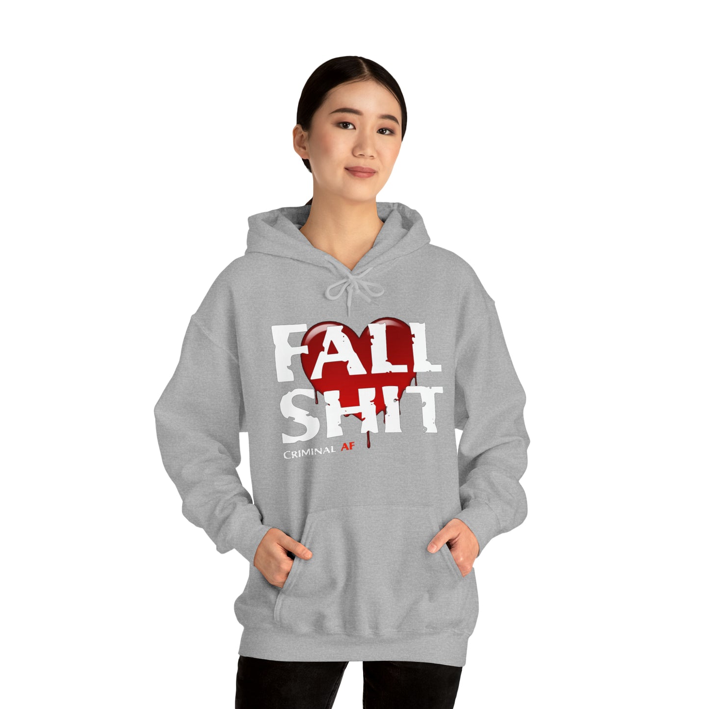 Fall Shit Unisex Heavy Blend™ Hooded Sweatshirt