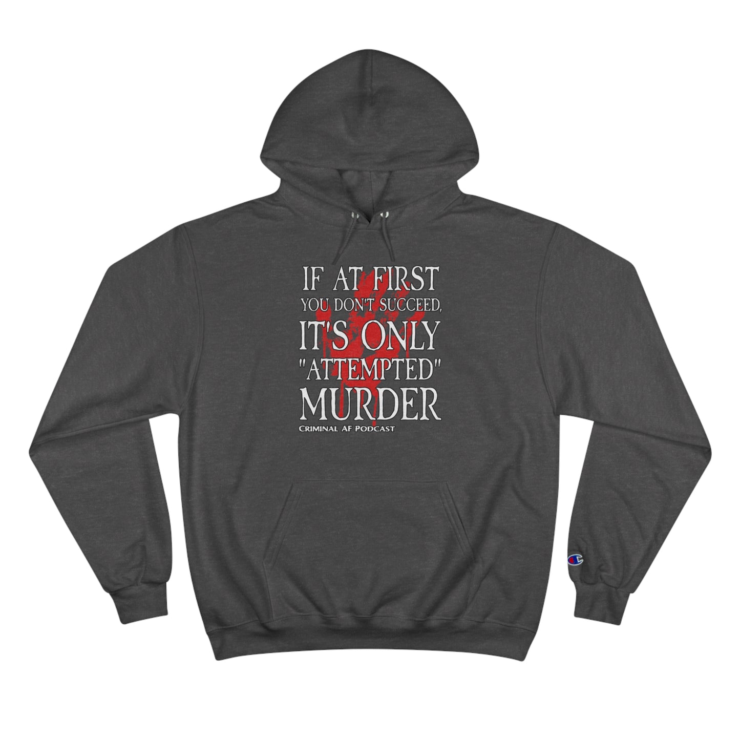 If At First You Don't Succeed Champion Hoodie