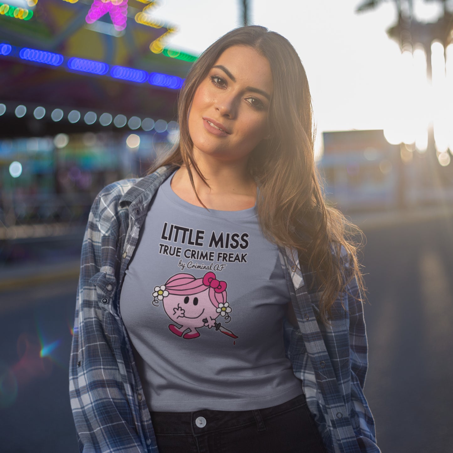 Little Miss Champion Women's Heritage Cropped T-Shirt