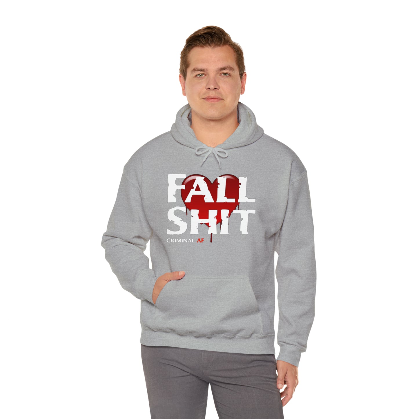 Fall Shit Unisex Heavy Blend™ Hooded Sweatshirt