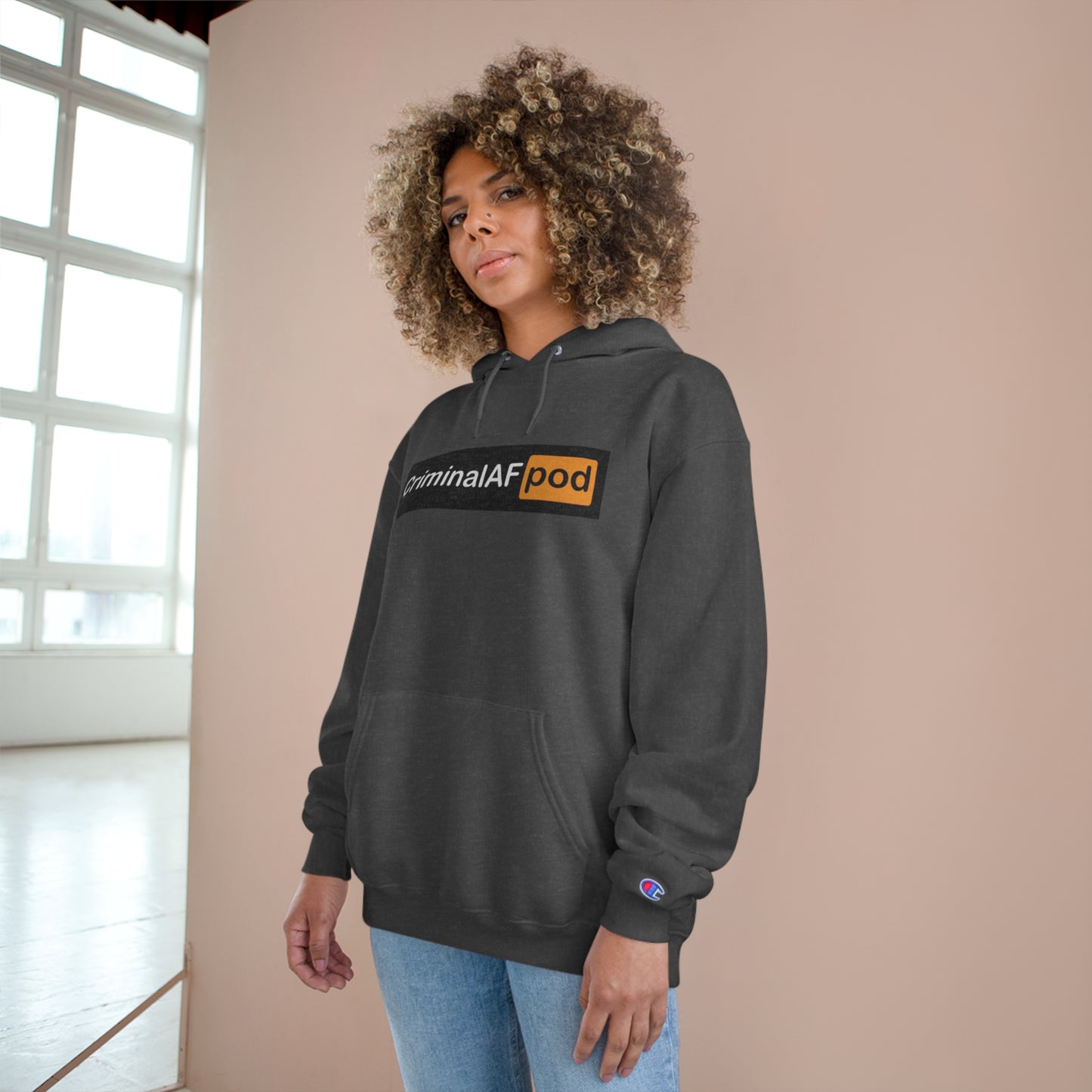 CriminalAF Pod Champion Hoodie - Unisex