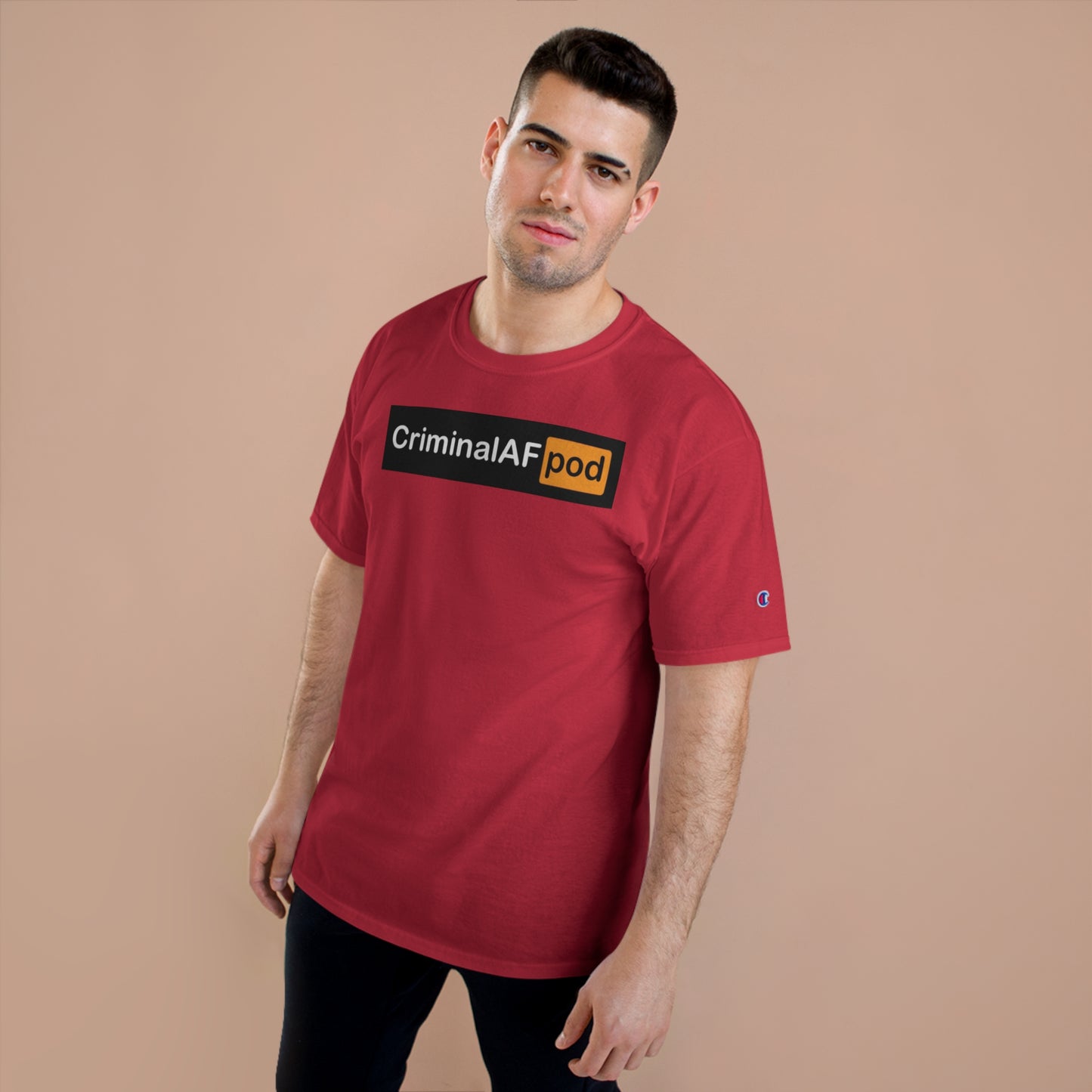 CriminalAF Pod Champion T-Shirt