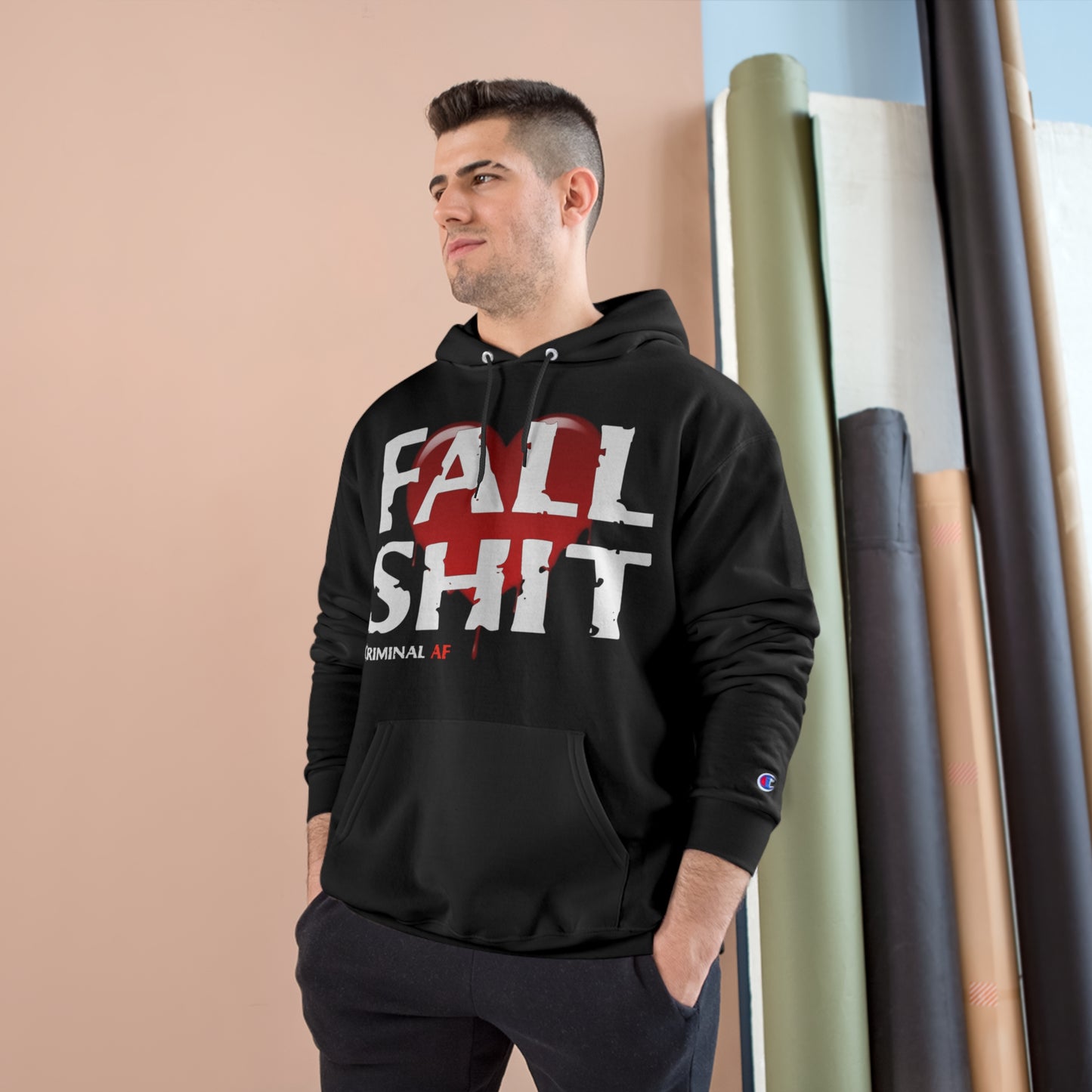 Fall Shit Champion Hoodie