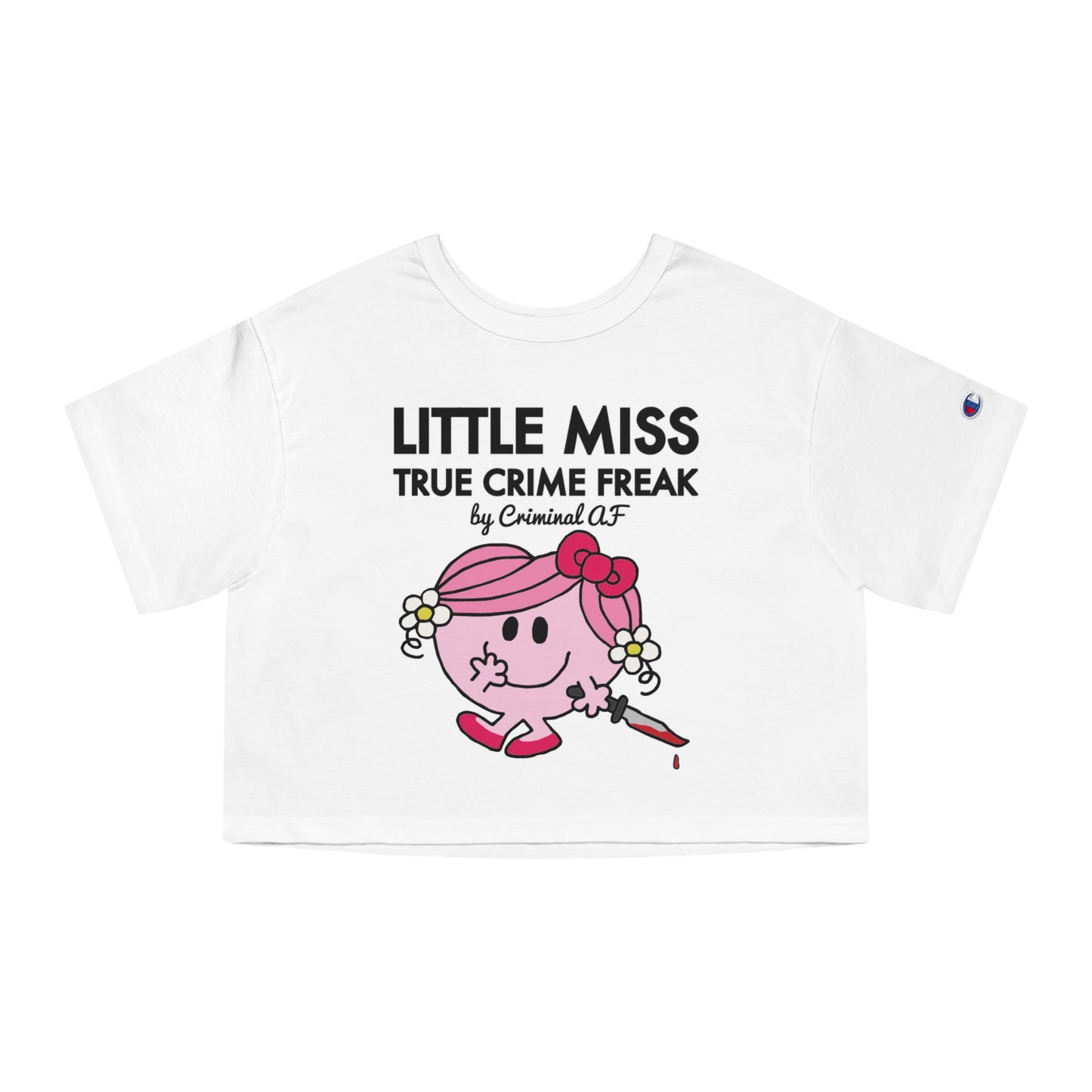 Little Miss Champion Women's Heritage Cropped T-Shirt