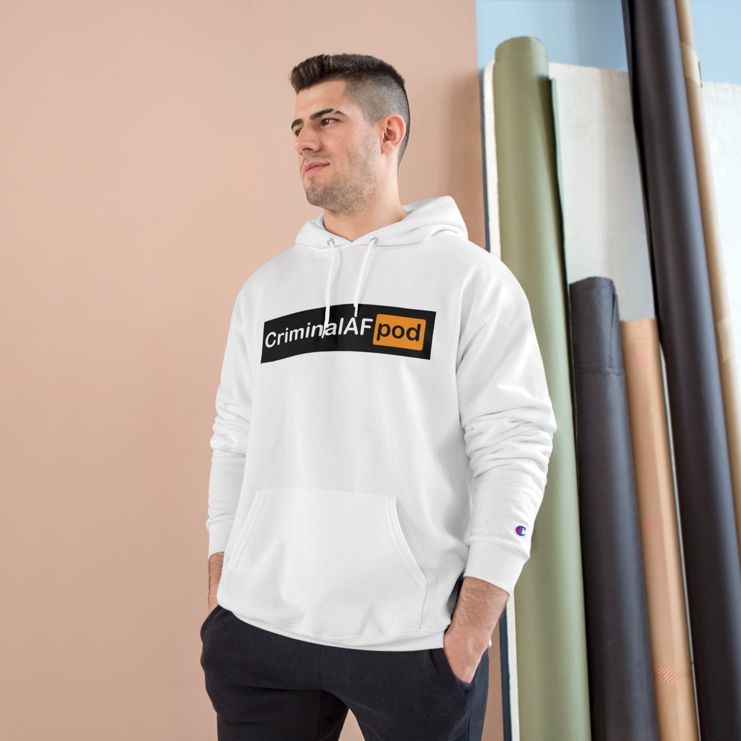 CriminalAF Pod Champion Hoodie - Unisex