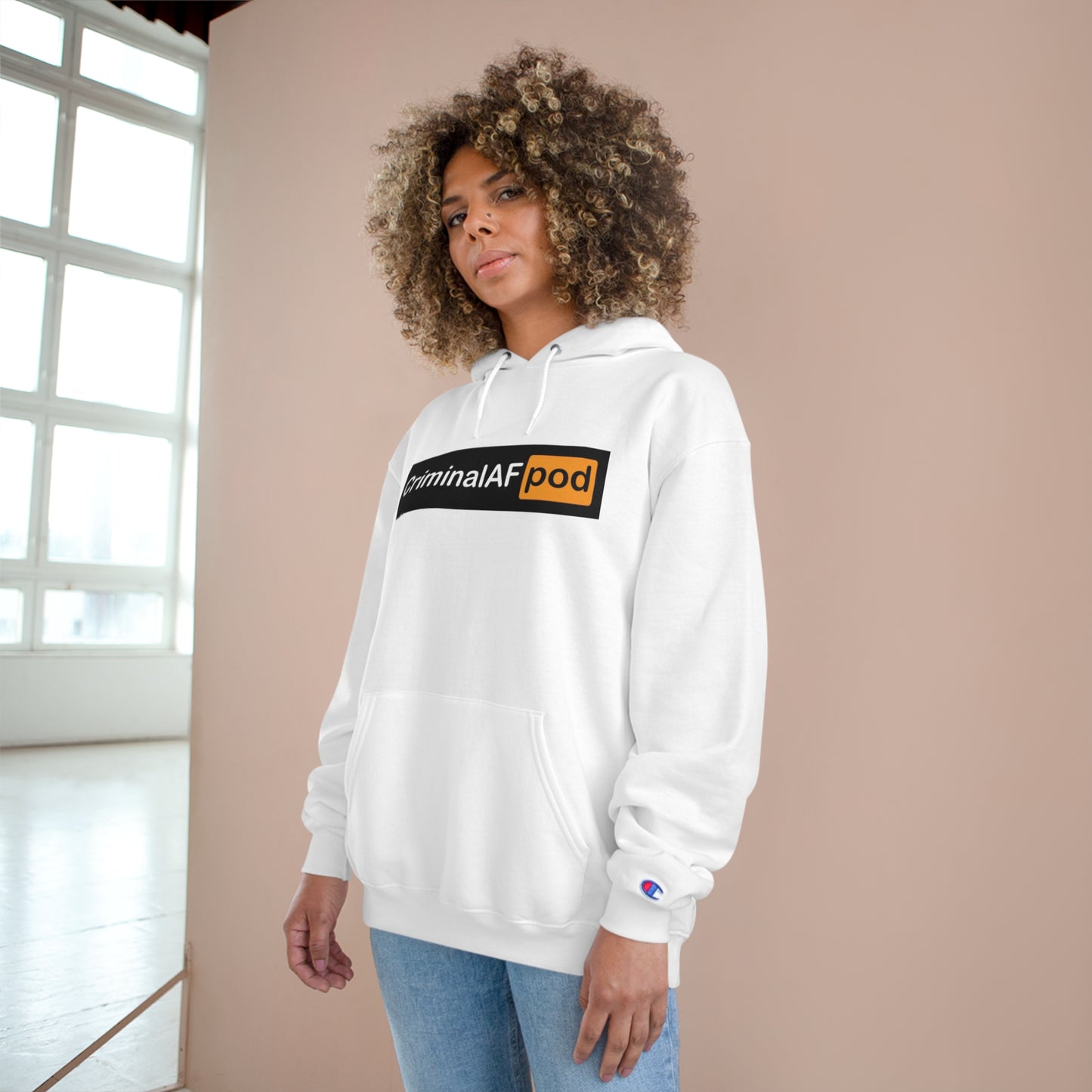 CriminalAF Pod Champion Hoodie - Unisex