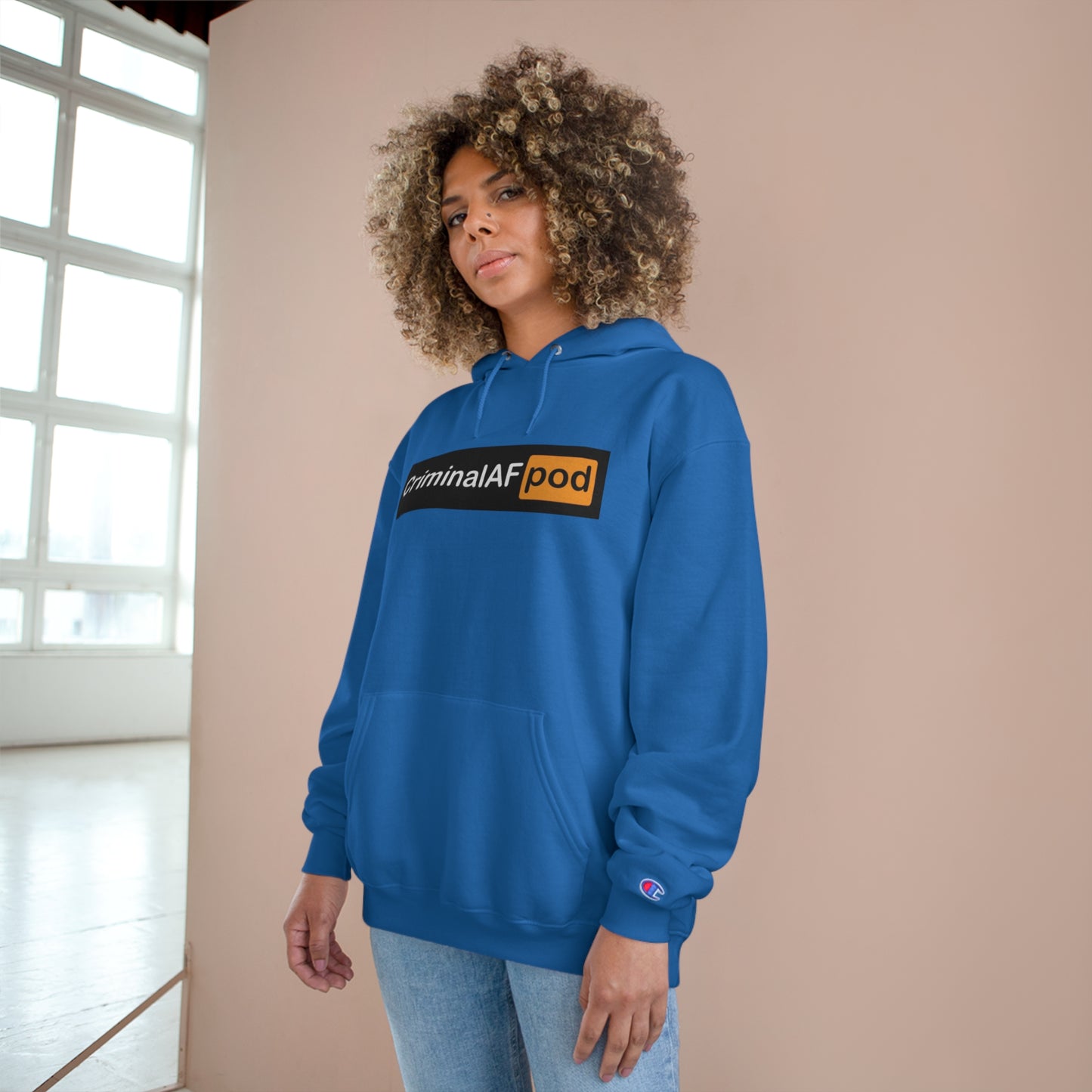 CriminalAF Pod Champion Hoodie - Unisex