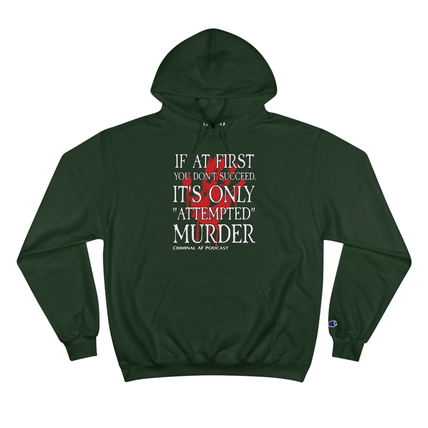 If At First You Don't Succeed Champion Hoodie