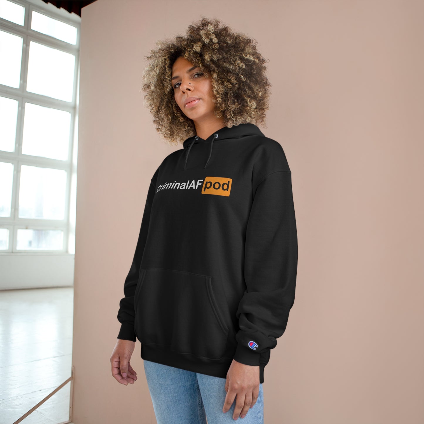 CriminalAF Pod Champion Hoodie - Unisex