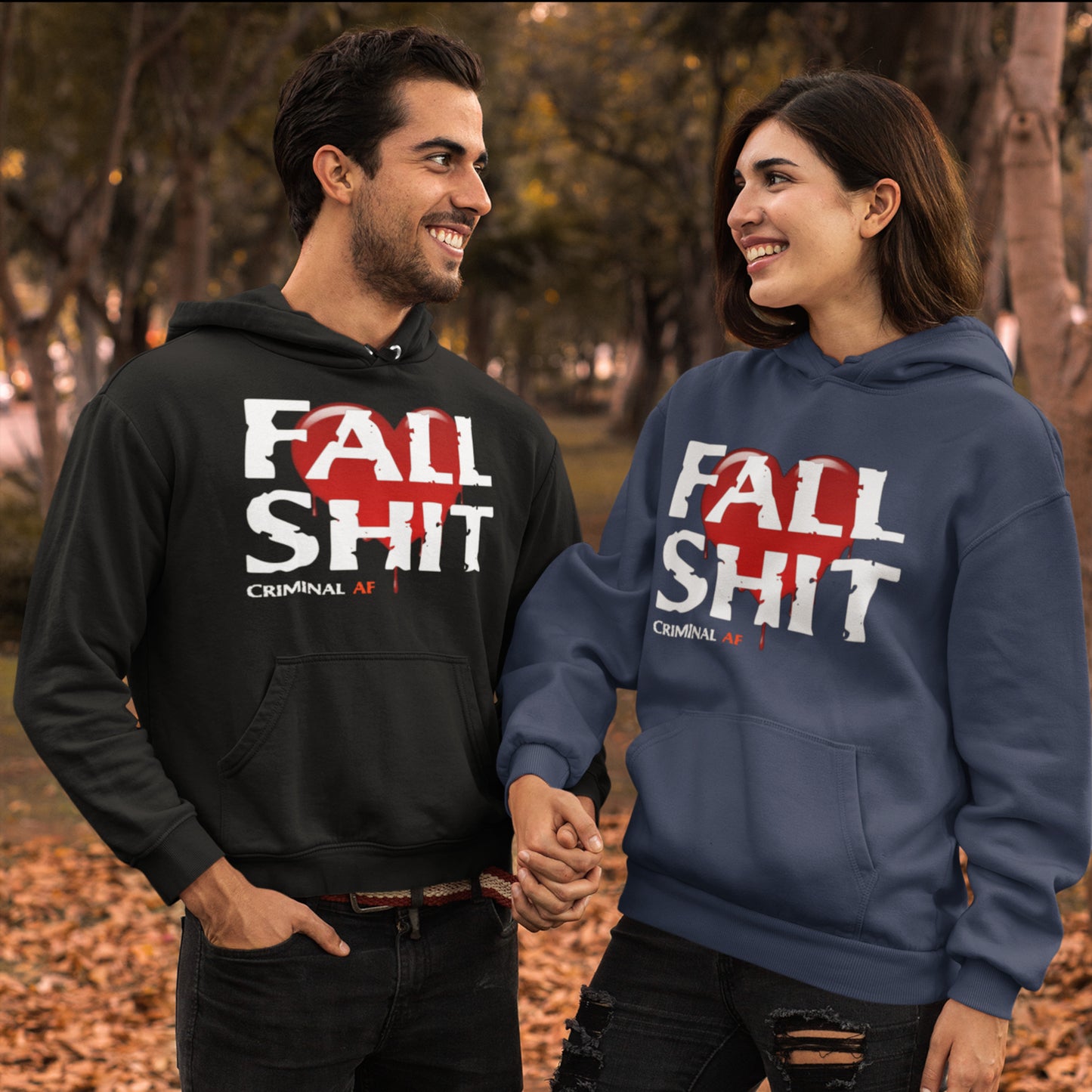 Fall Shit Unisex Heavy Blend™ Hooded Sweatshirt