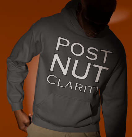 "Post Nut Clarity" NuBlend® Hooded Sweatshirt