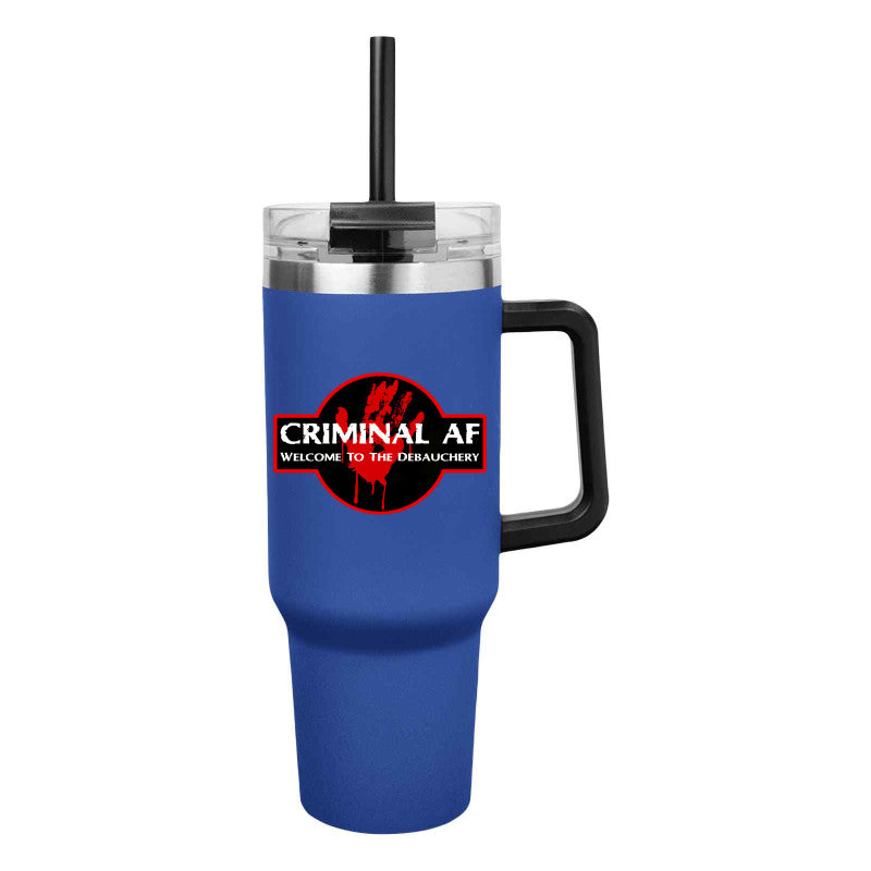 Criminal AF 40 Oz. Stainless Steel Tumbler