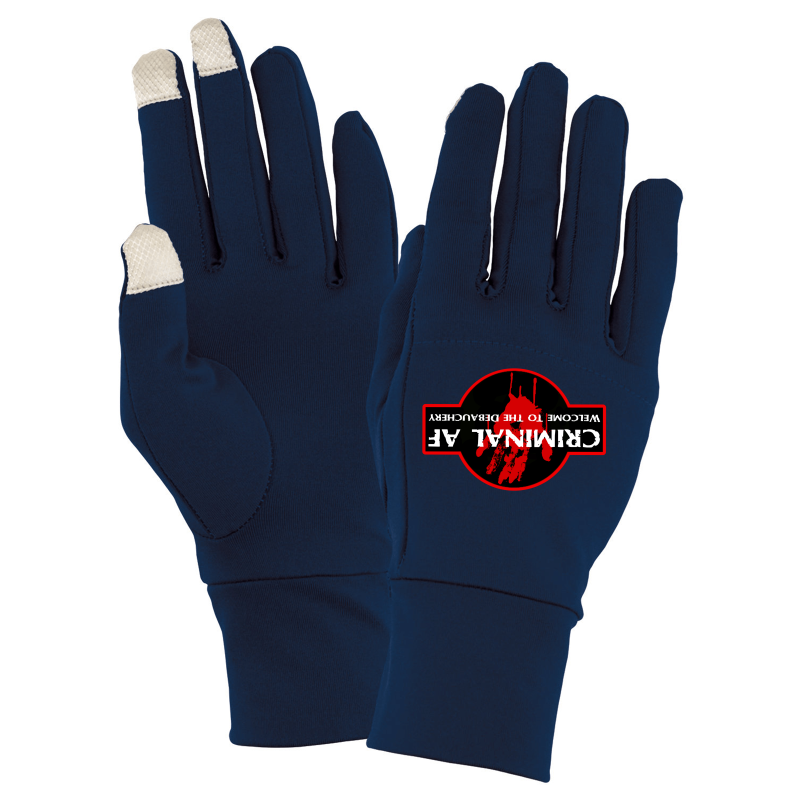 Criminal AF Sportswear Tech Gloves