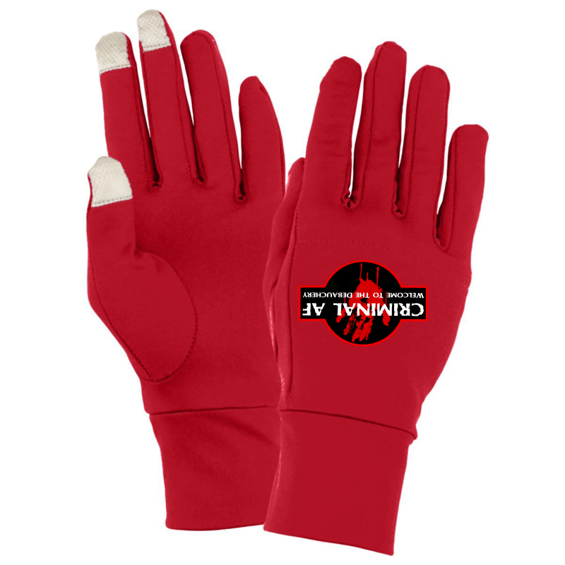 Criminal AF Sportswear Tech Gloves