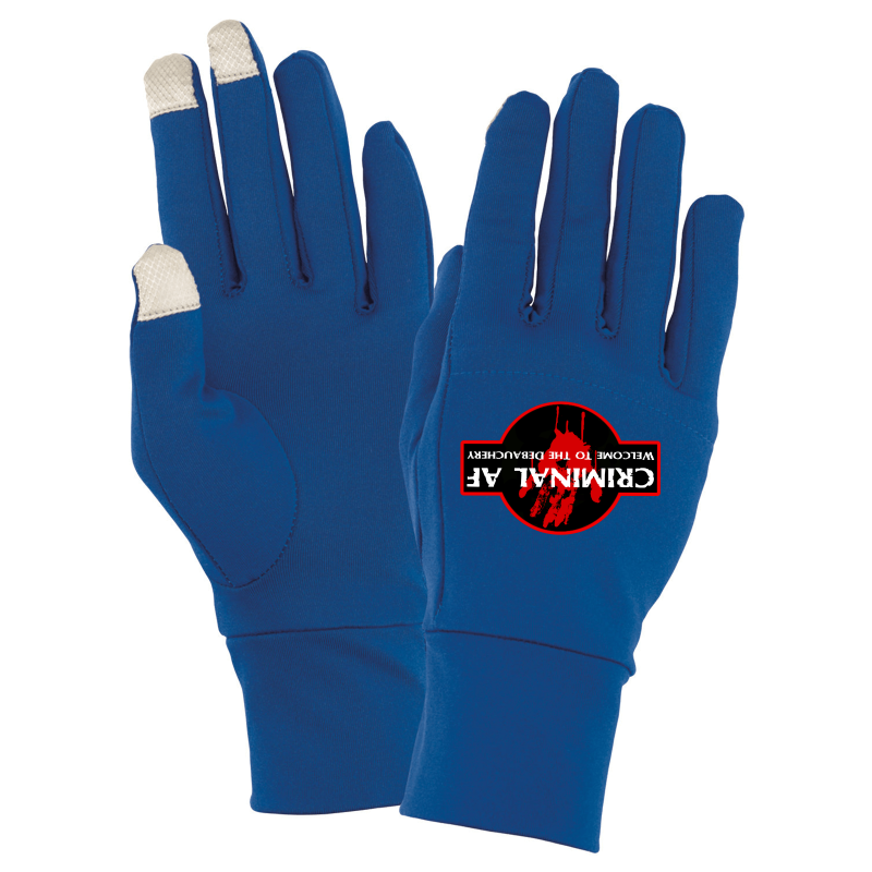 Criminal AF Sportswear Tech Gloves