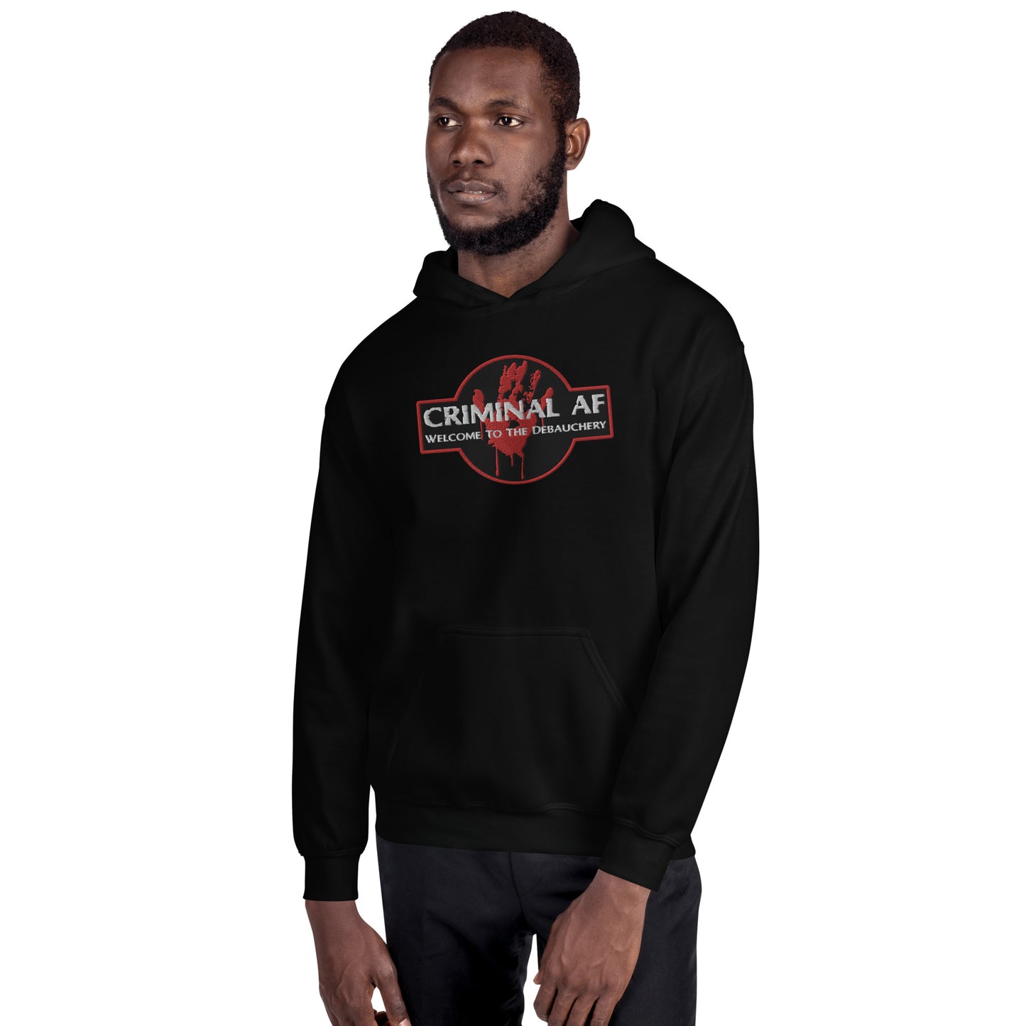 Welcome To The Debauchery EMBROIDERED Unisex Hoodie